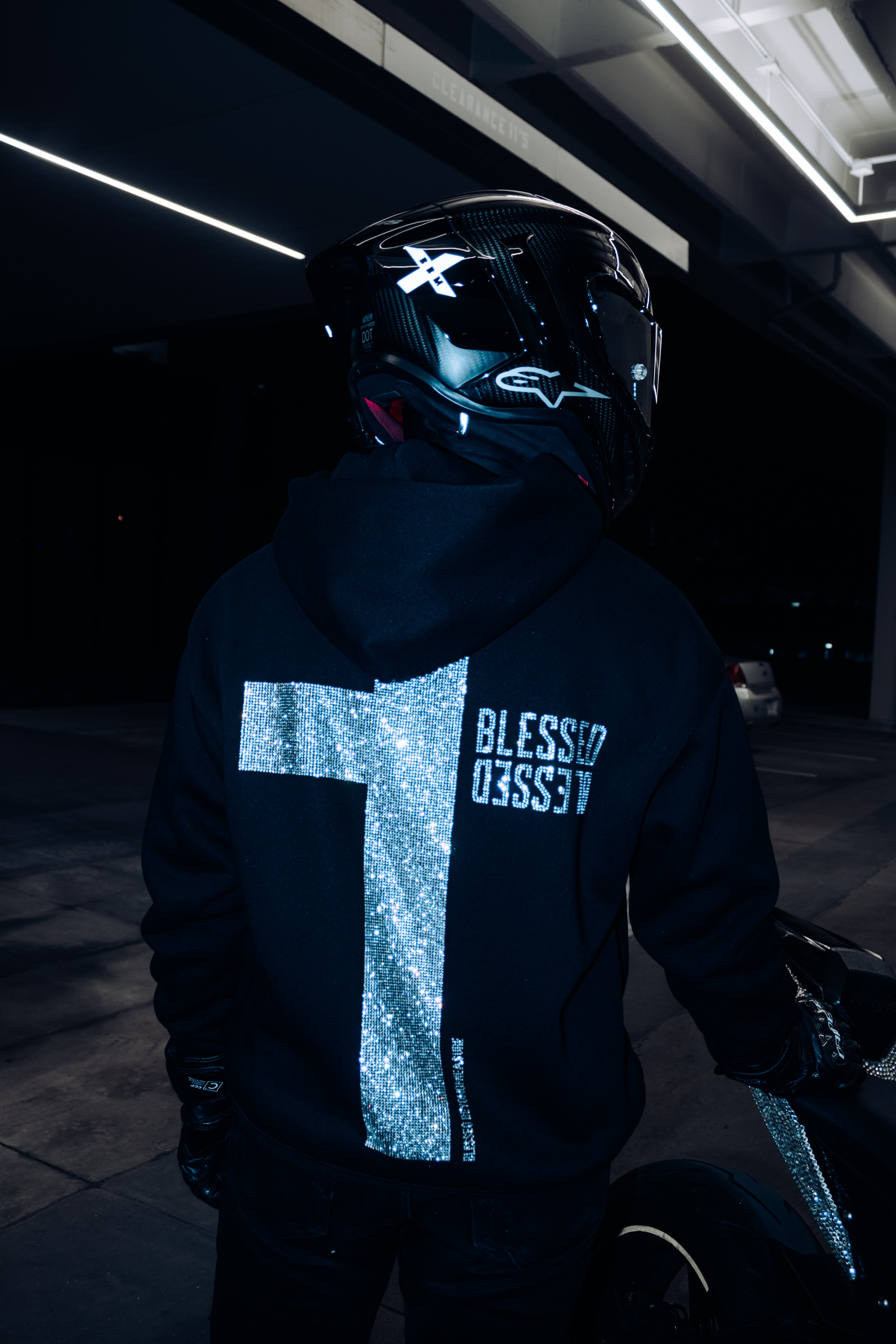 Bedazzled BBM hoodie
